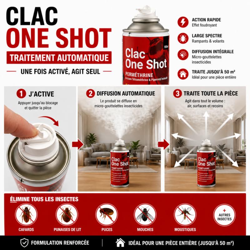 Insecticide CLAC ONE SHOT – Image 2