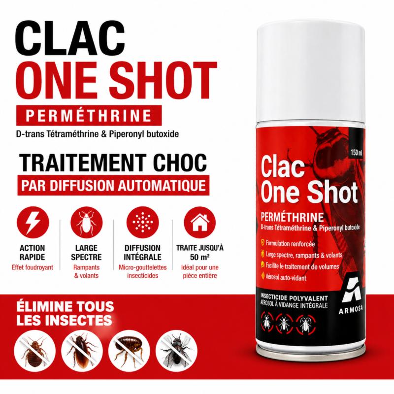 Insecticide CLAC ONE SHOT