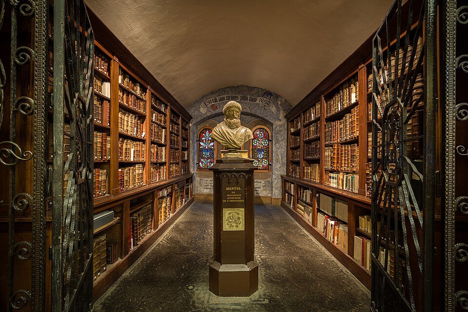 Bibliothèque humaniste de Sélestat, dans le centre historique